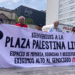 Organizaciones solidarias con el pueblo palestino, crean Plaza Palestina Libre en la Ciudad de México