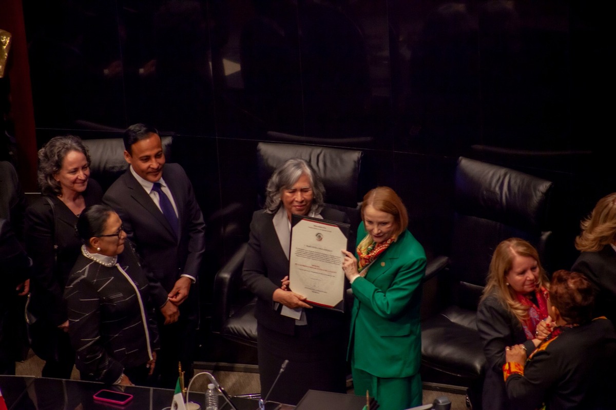 Los nuevos ministros de la Suprema Corte de Justicia rinden protesta en el Senado