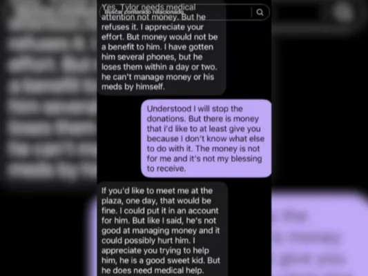 Así reaccionó la mamá de Tylor Chase al viralizarse el presente de la estrella de Nickelodeon | AMEXI/FOTO: Captura de pantalla 
