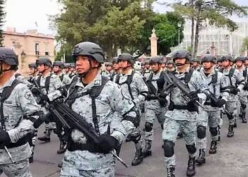 Guardia Nacional refuerza a Michoacán ante amenazas del Ejército Purépecha. AMEXI.