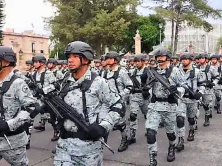 Guardia Nacional refuerza a Michoacán ante amenazas del Ejército Purépecha. AMEXI.