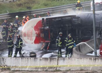 Reportan la muerte del conductor de la pipa de gas que estalló en Iztapalapa. AMEXI