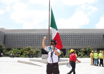 Segundo Simulacro Nacional 2025. Cámara de Diputados. AMEXI/Foto/Ivonne Cárdenas Pérez