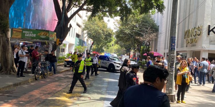 Segundo Simulacro Nacional 2025. Colonia Juárez. AMEXI/Foto/Verónica Torres Lizama