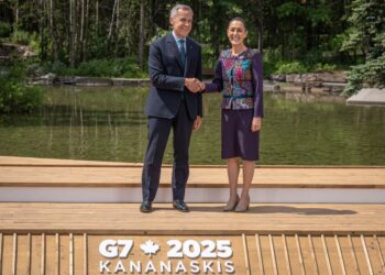 Claudia Sheinbaum se reunirá con el Primer Ministro de Canadá, Mark Carney, en el Palacio Nacional y conversarán sobre temas comerciales.