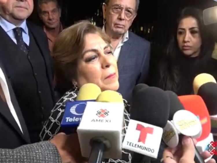 Efigenia Ramos, quien fuera asistente personal de Silvia Pinal