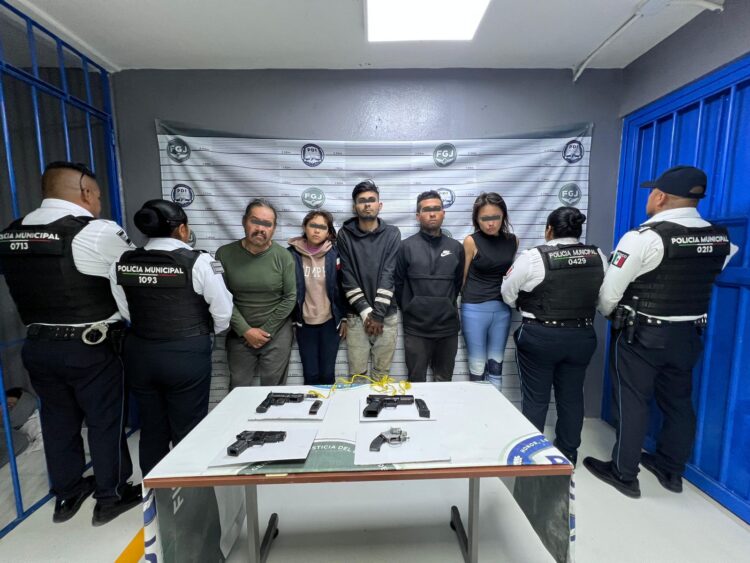 En operativo, liberan a víctima y detienen a 5 presuntos secuestradores