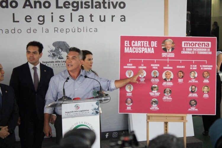Alejandro Moreno acusa a AMLO de encabezar “Cártel de Macuspana”; son “mafufadas”, responde Adán Augusto