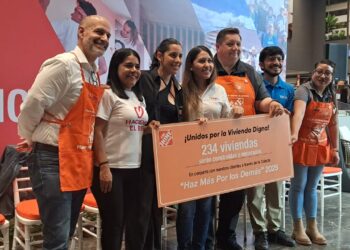 The Home Depot recauda $6.2 mdp en colecta para viviendas digna en México