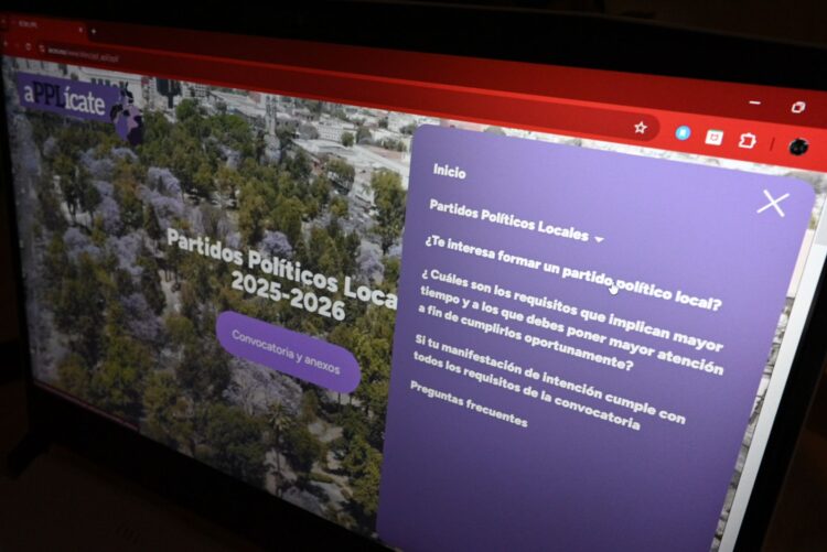 Continúa proceso para la constitución de partidos políticos locales