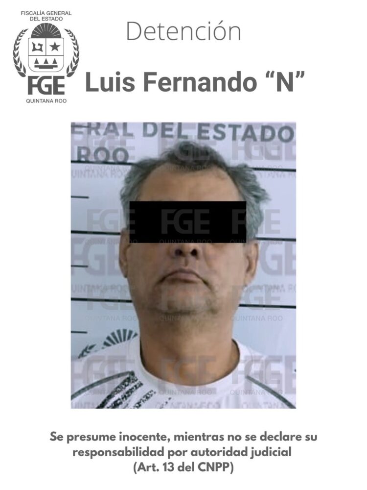 Fiscalía de Quintana Roo informó que ubicaron y detuvieron al presunto autor intelectual del homicidio de Mario Machuca