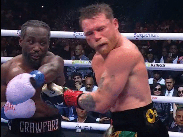 Crawford venció a Canelo en Las Vegas