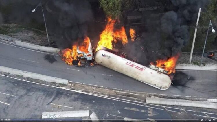 La empresa Transportadora Silza asume la responsabilidad por el accidente de la pipa de gas en Iztapalapa. AMEXI