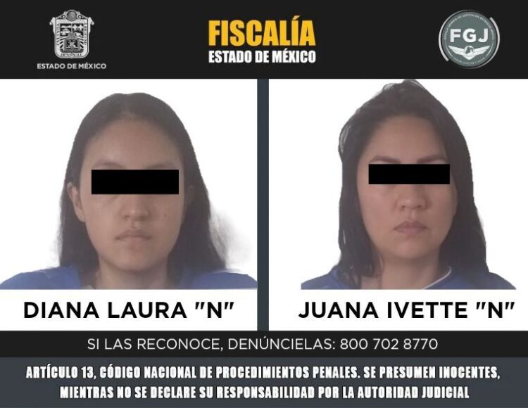 La FGJEM informó que separaron de sus cargos y detuvieron a dos funcionarias presuntamente vinculadas con la banda criminal.