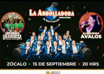 ¿Qué artistas amenizarán el grito de Independencia en el Zócalo?