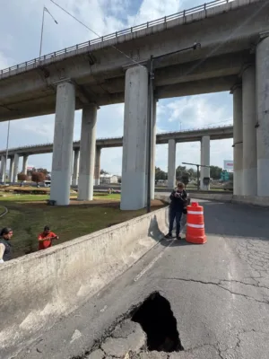 Socavón en Iztapalapa, Puente de La Concordia