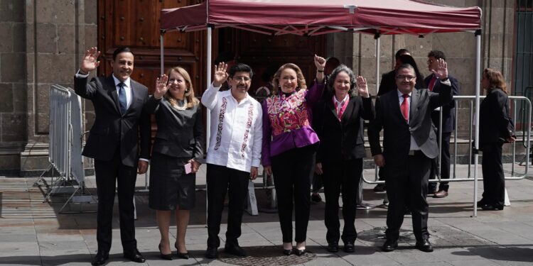 ¿Quiénes estuvieron en Palacio Nacional?