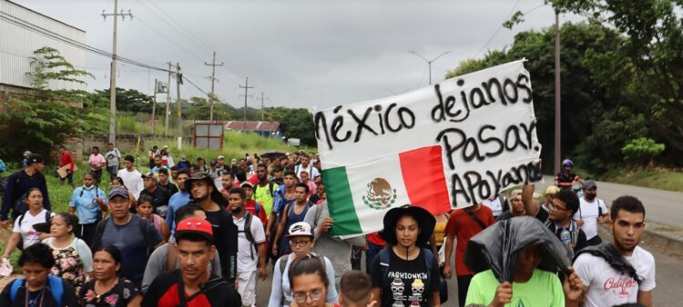 Unos 600 migrantes en Chiapas, en su mayoría cubanos, alistan caravana hacia la CDMX