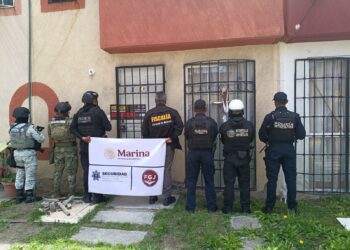 En un nuevo despliegue de la Operación Restitución, autoridades de los tres niveles de gobierno aseguraron 34 inmuebles.