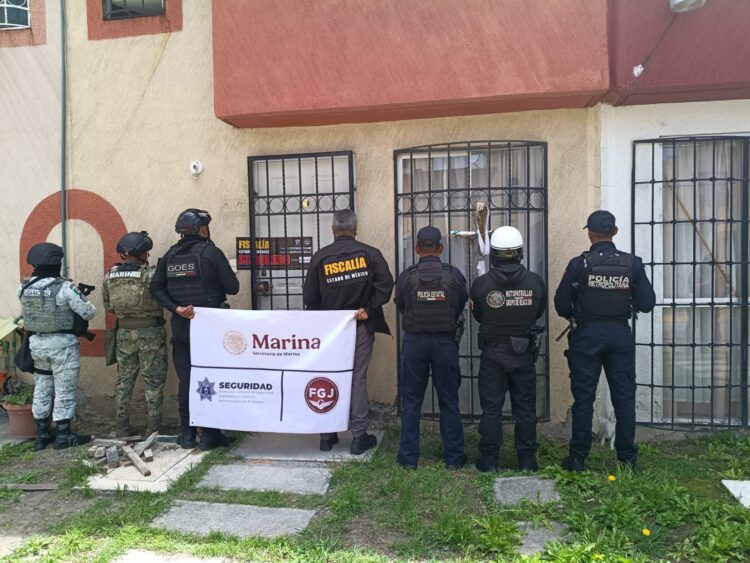 En un nuevo despliegue de la Operación Restitución, autoridades de los tres niveles de gobierno aseguraron 34 inmuebles.