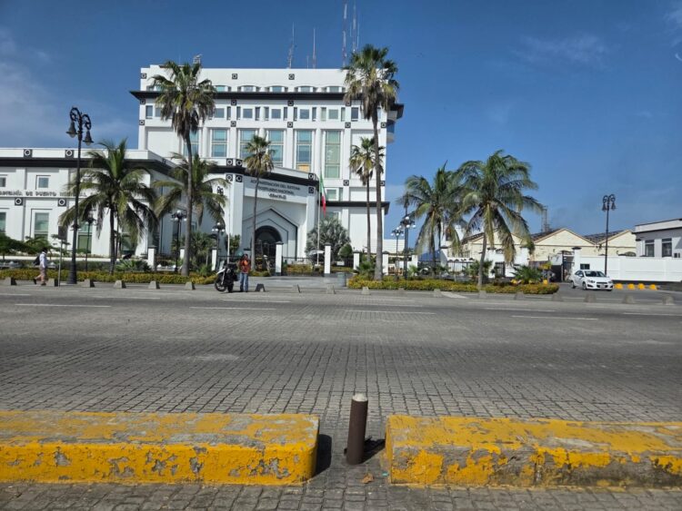 Más de 400 elementos de seguridad auxiliar privada de las instalaciones del Puerto de Veracruz, suspenderán labores en todas las áreas por falta de pago de la empresa SPS.