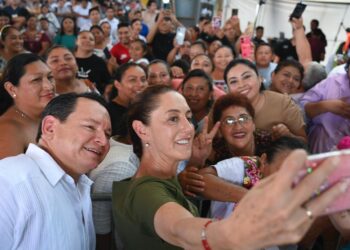 La presidenta de México, Claudia Sheinbaum Pardo lanzó un contundente mensaje desde la Feria Yucatán Xmatkuil.