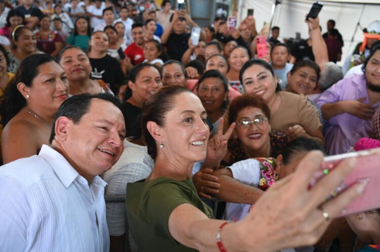 La presidenta de México, Claudia Sheinbaum Pardo lanzó un contundente mensaje desde la Feria Yucatán Xmatkuil.