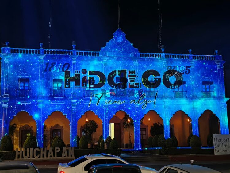 Celebra las Fiestas Patrias con el videomapping en Huichapan, Hidalgo