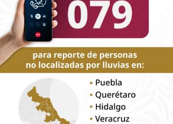 línea 079 inundaciones personas desaparecidas
