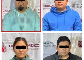 SSC captura al Gordo, con tres cómplices. AMEXI