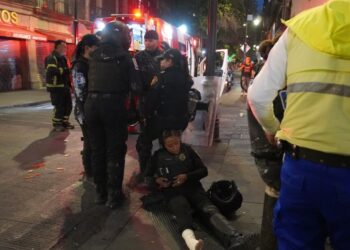 Sheinbaum condena violencia del 2 de octubre; respalda a policías y periodistas agredidos