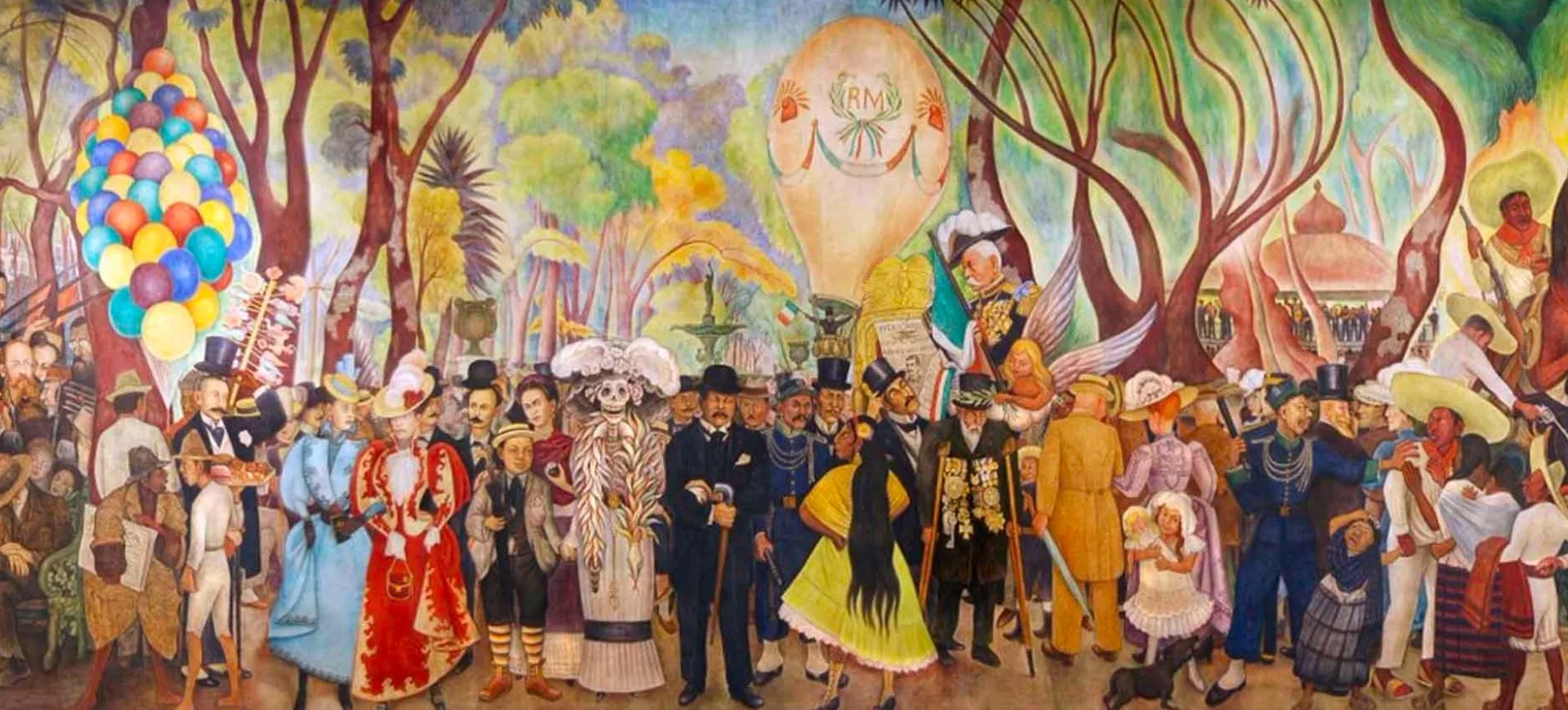 Mega Procesión de las Catrinas