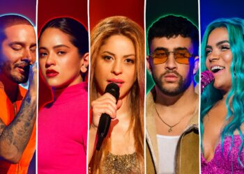 Shakira, Bad Bunny, Karol G, J Balvin y Rosalía protagonizan la agenda musical global