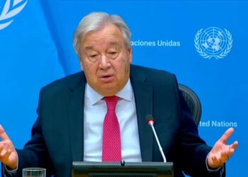 Secretario general de la ONU.