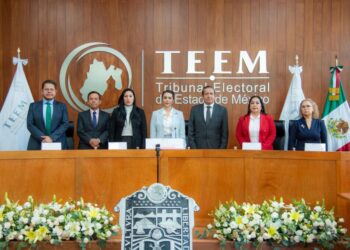 Arlen Siu Jaime Merlos asume presidencia del Tribunal Electoral del Estado de México para el periodo 2025–2027. AMEXI