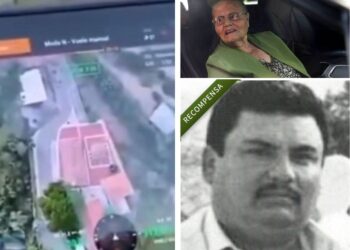 Dron lanza explosivos sobre la casa de la mamá de “El Chapo” Guzmán