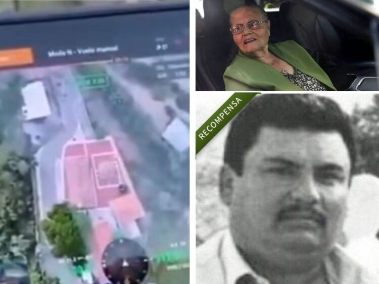 Dron lanza explosivos sobre la casa de la mamá de “El Chapo” Guzmán
