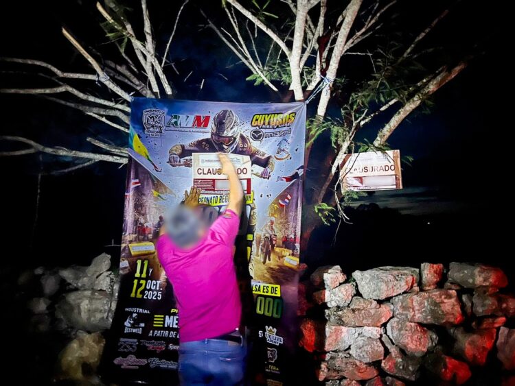 Autoridades ambientales clausuran pista de motocross en terrenos de selva de Yucatán