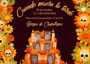 Bosque de Chapultepec se llena de música, memoria y tradición en el Día de Muertos | AMEXI/FOTO: IG @chapultepeccdmx