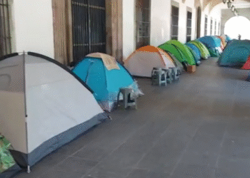 La CNTE colapsa Centro Histórico de Oaxaca capital