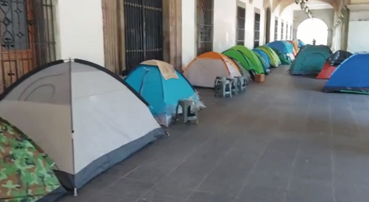 La CNTE colapsa Centro Histórico de Oaxaca capital