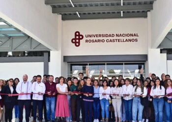 Construyen más universidades públicas gratuitas. Claudia Sheinbaum inaugura el plantel Chalco de la UNRC. AMEXI