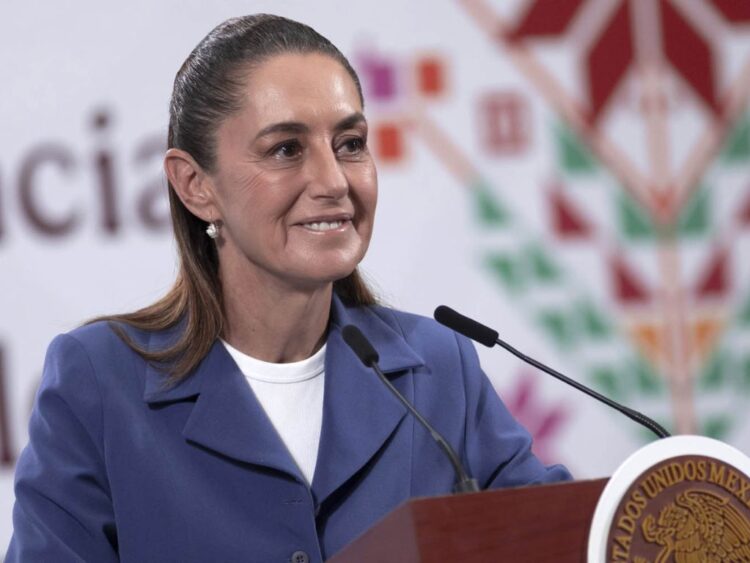 Sheinbaum anuncia cancelación de entrenamiento policial y compra de armas a Israel