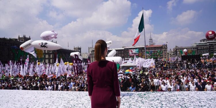 El “pueblo protagonista” en el Primer Informe de Sheinbaum