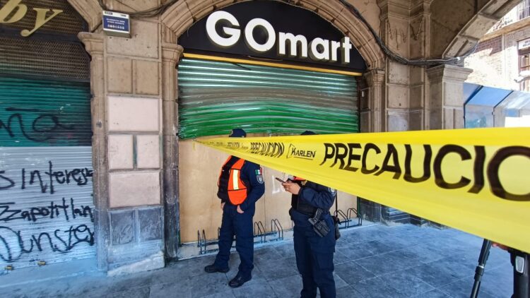 Violencia en marcha del 2 de octubre deja pérdidas millonarias y empleos en riesgo en Centro Histórico CDMX