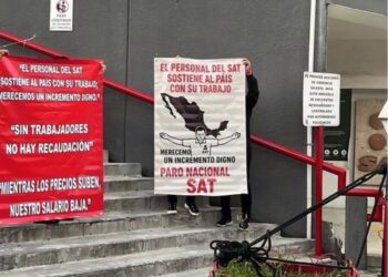 más oficinas de suman al paro en el SAT