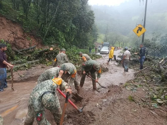 Se han restablecido casi al 100% los servicios eléctricos y se avanza en la rehabilitación de carreteras, tras las lluvias.