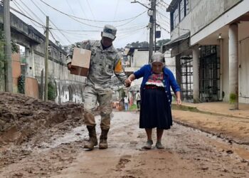 La Defensa Nacional estableció un despliegue para apoyar a los damnificados por las lluvias con el Plan DN-III-E.