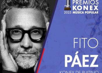 Fito Páez recibe el Premio Konex de platino como compositor de la década