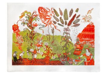 El artista Santiago Robles presenta las muestras Amoxcalli: cultivando memoria